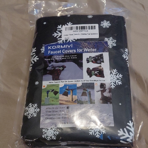 Kormivi Other - Black Faucet Covers for Winter